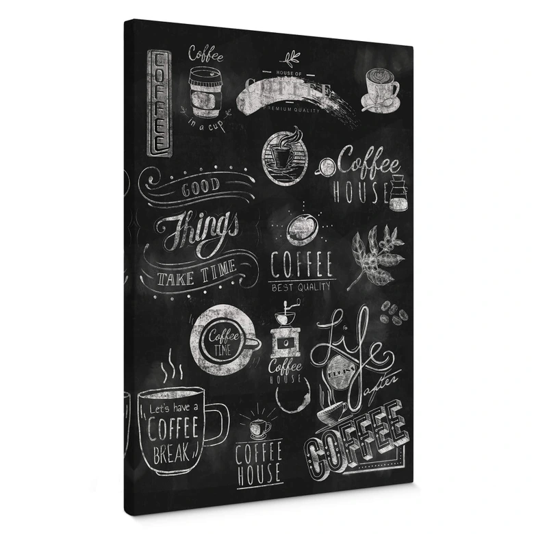 Leinwandbild World of Coffee 