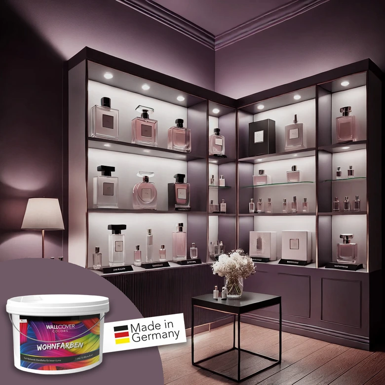 Lila Wandfarbe matt | Innenfarbe in Top-Qualität | vitalisierender Raumcharakter 