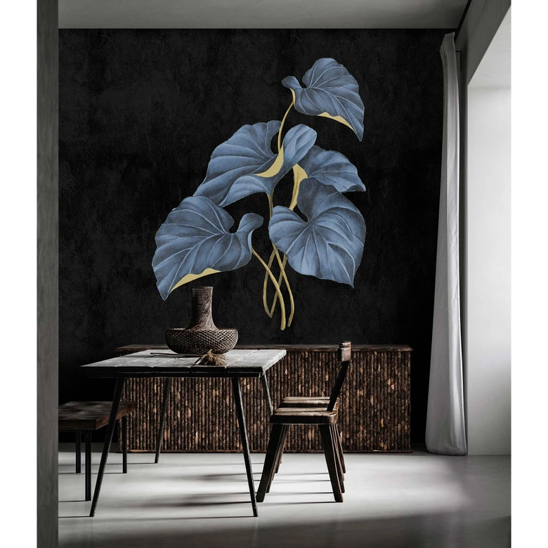 Fototapeta Livingwalls Walls by Patel 3 Fiji 1 czarny, niebieski, żółty 