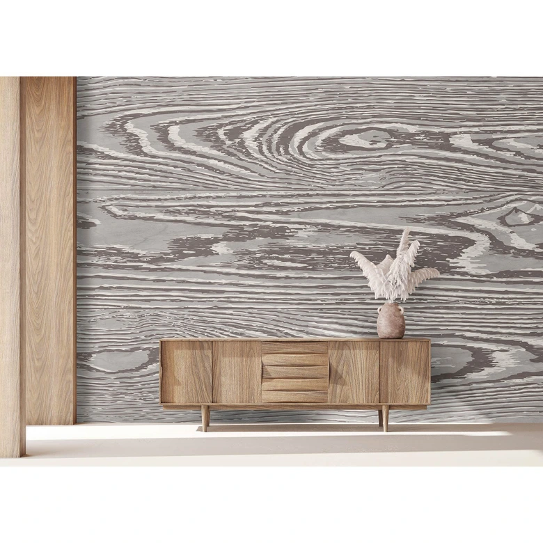 Livingwalls Fototapet Walls by Patel 3 Bounty 4 brun, grå 