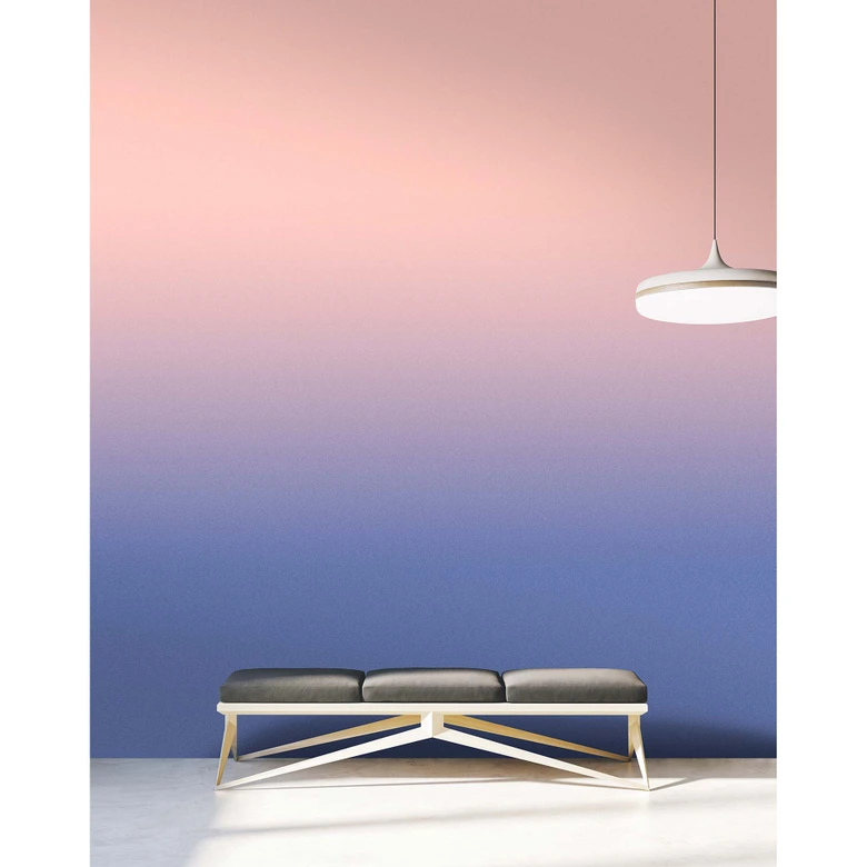 Livingwalls Fototapete Walls by Patel 3 Colour Studio 2 blau, rosa, lila 