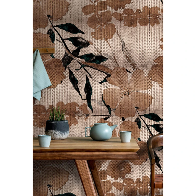 Livingwalls Fototapete Walls by Patel 3 Odessa 2 beige, braun, schwarz 