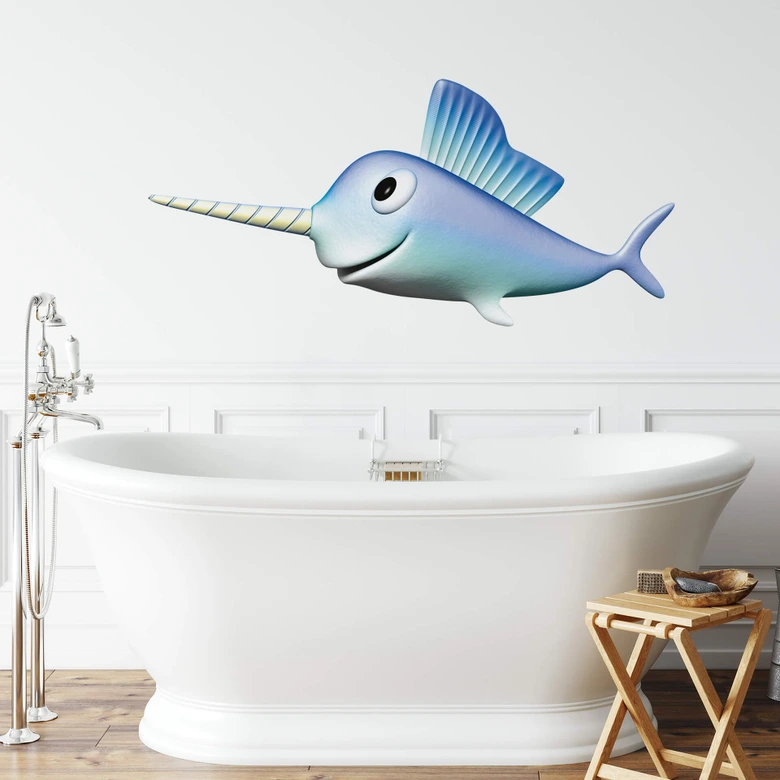 Wandtattoo Agullo - Schwertfisch 