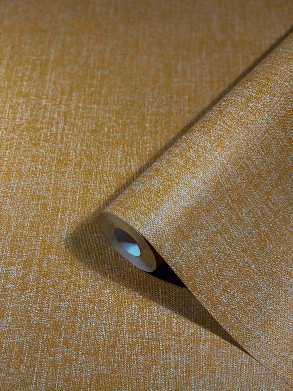 Tapete SCHÖNER-WOHNEN Vliestapete, Unitapete gelb 