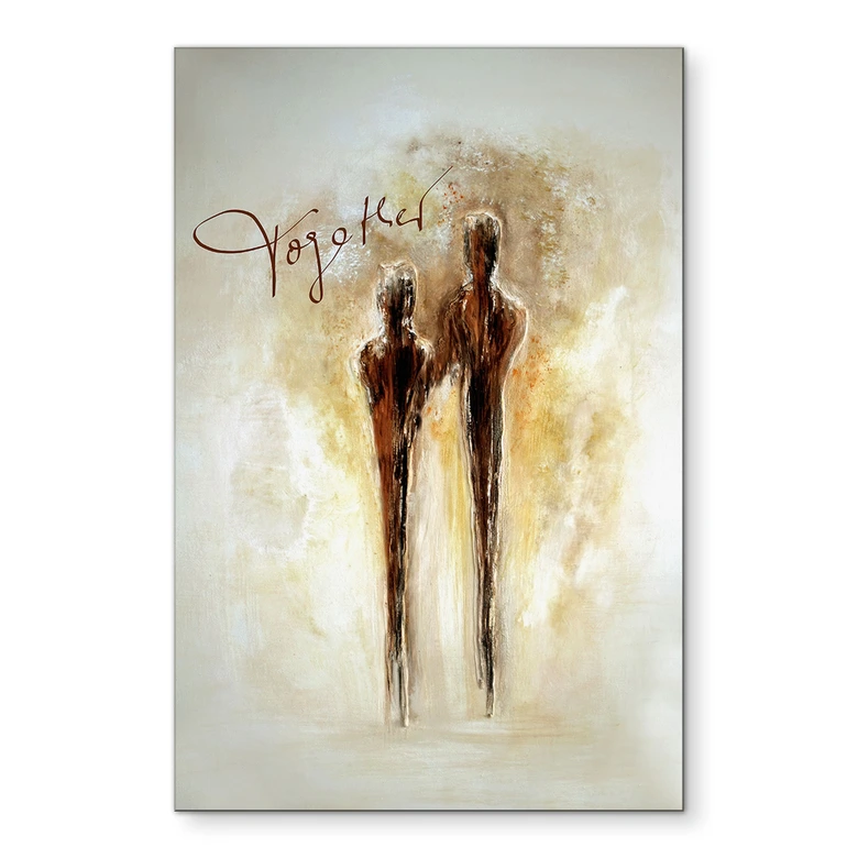 Wandbild Together - Melz - Alu-Dibond 