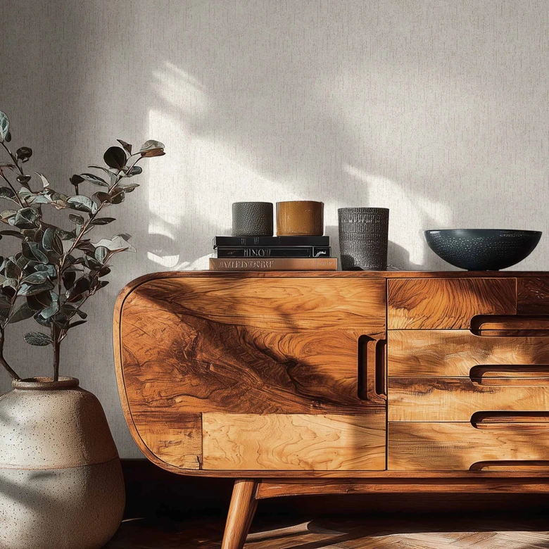 Vliestapete Grau Blaugrau Metallic Strukturtapete Uni Tapete glänzend struktur modern Flur 