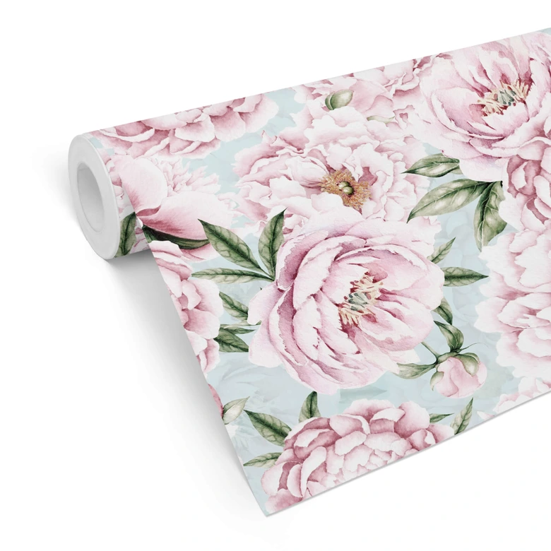 Mustertapete UN Designs - Pink Paeonia 