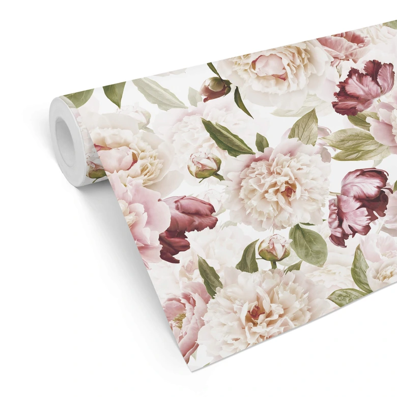 Papier peint à motifs UN Designs - Fleurs vintages 