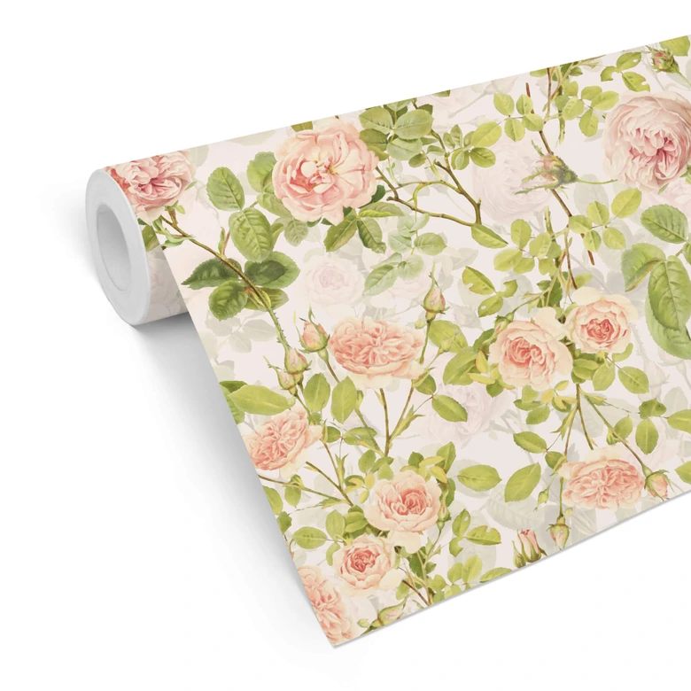 Mustertapete UN Designs - Rosenranken 