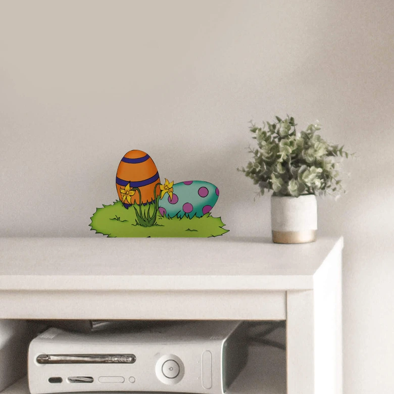 Two Easter Eggs Wall sticker 