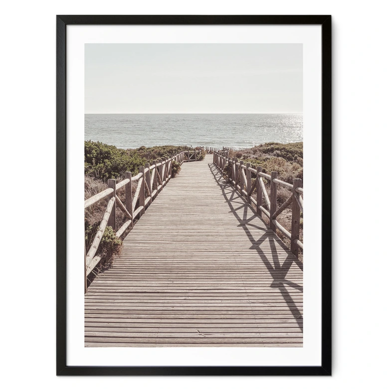 Plakat Anløbsbro til stranden - 1X Studio 