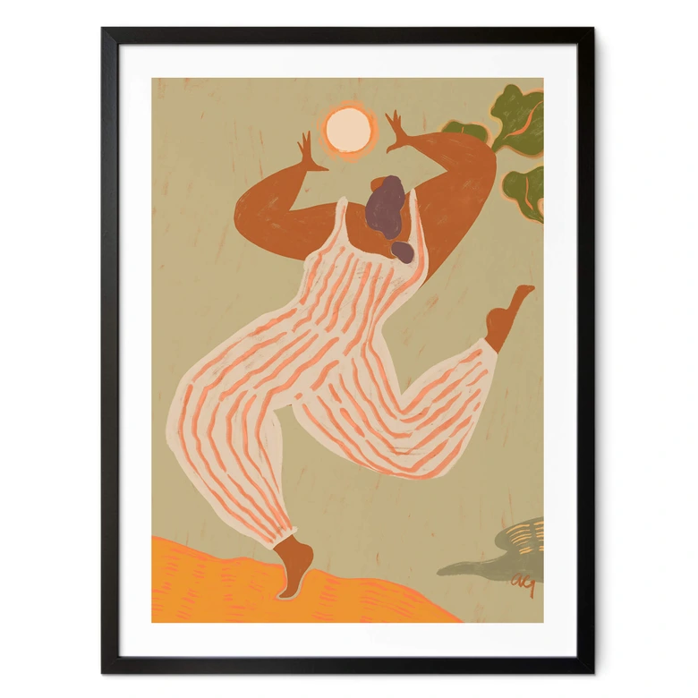 Poster Kunstdruck - Arty Guava - Tanz in der Natur 