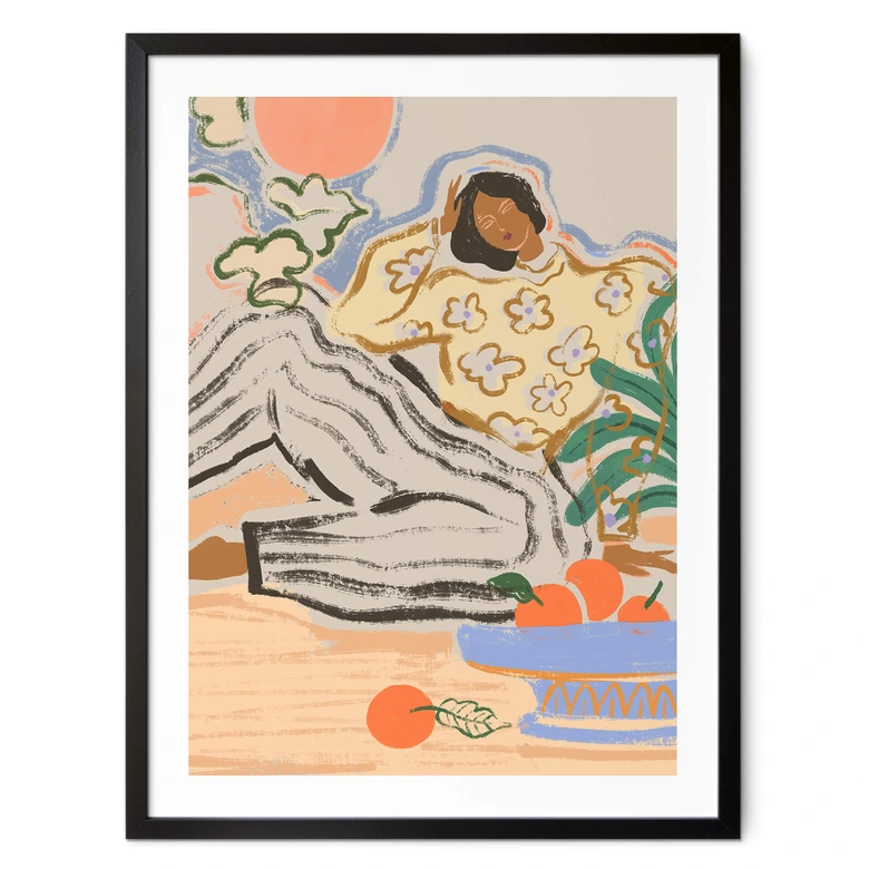 Póster Arty Guava - Tiempo de serenidad 