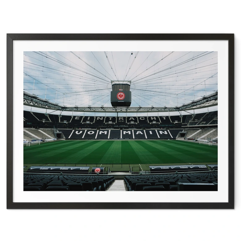 Plakat Eintracht Frankfurt - Trybuna stadionowa 