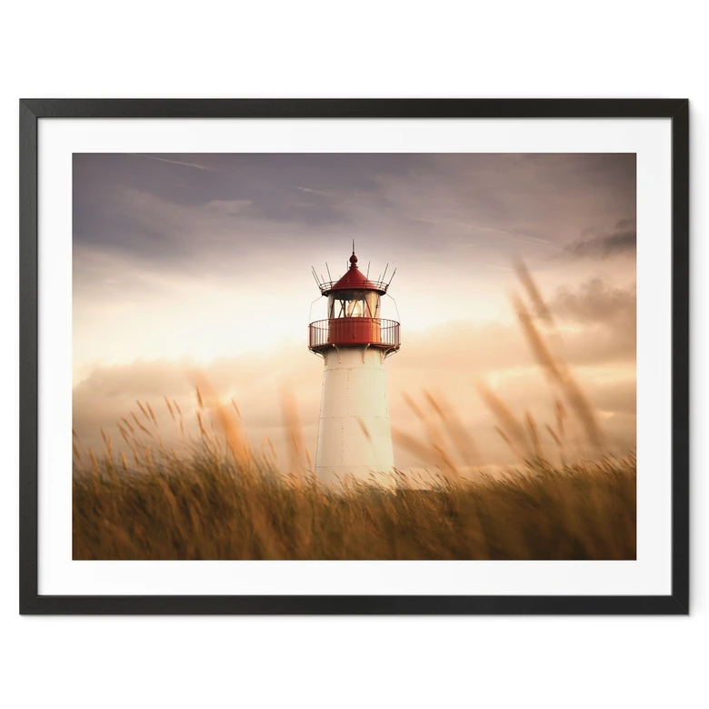Póster del faro de la costa de Sylt - Eisenmann 