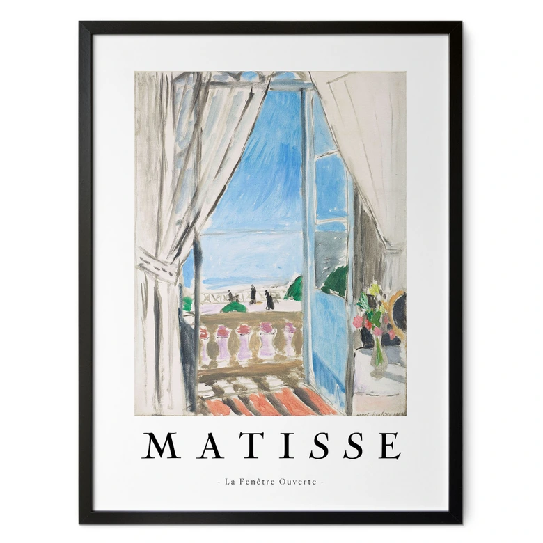 Póster La Fenêtre Ouverte - Matisse 
