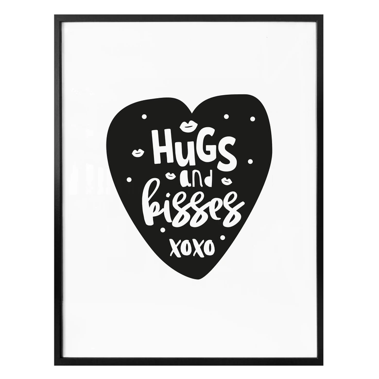 Poster Hugs and kisses 