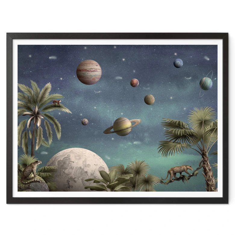 Plakat Kikki Belle - Tropical Fantasy in Space 