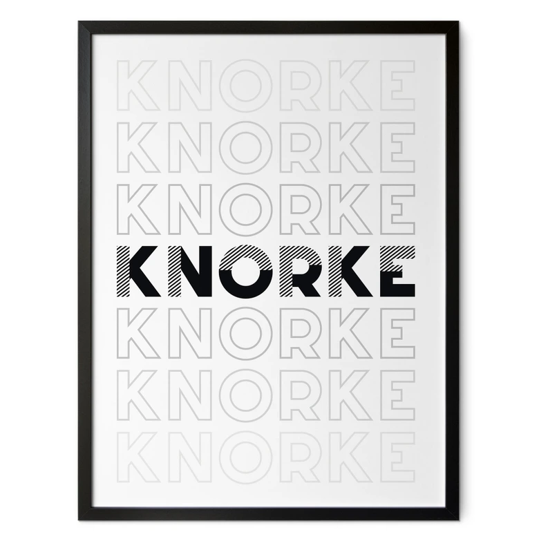 Poster Knorke 