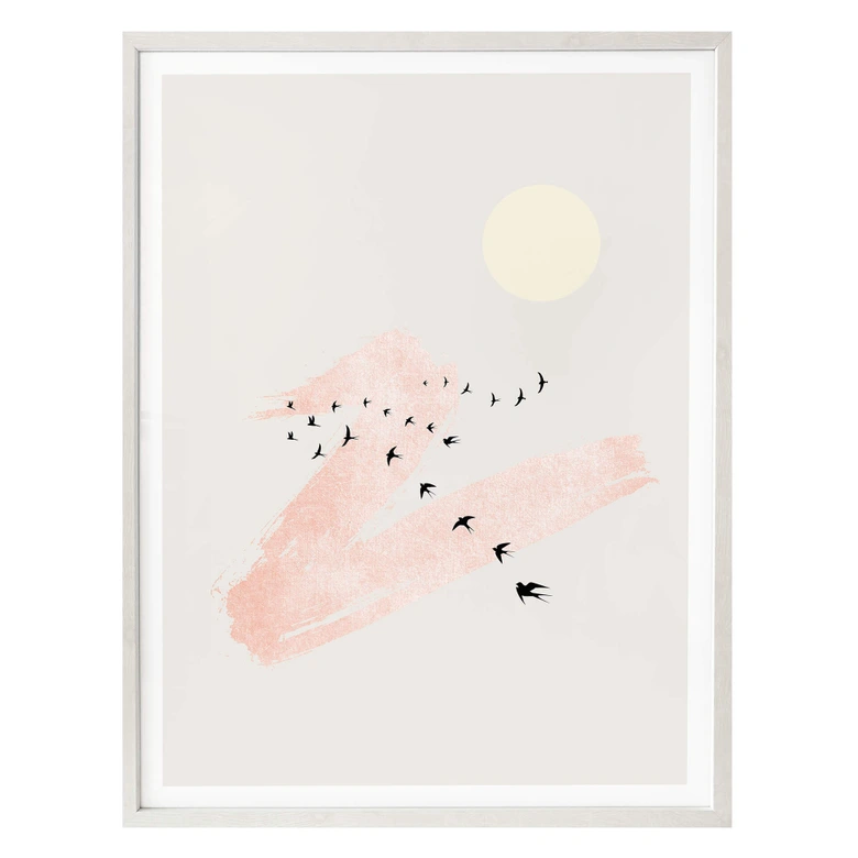 Poster Kubistika - High in the Sky 