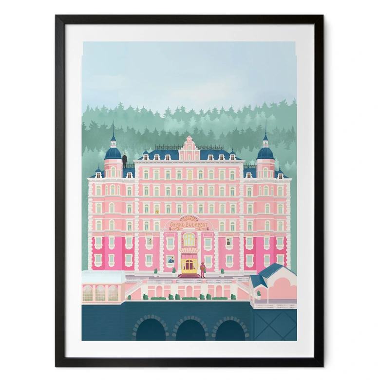 Poster Grand Budapest Hotel - Lizde 