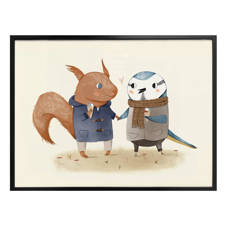 Poster Loske - Glass 