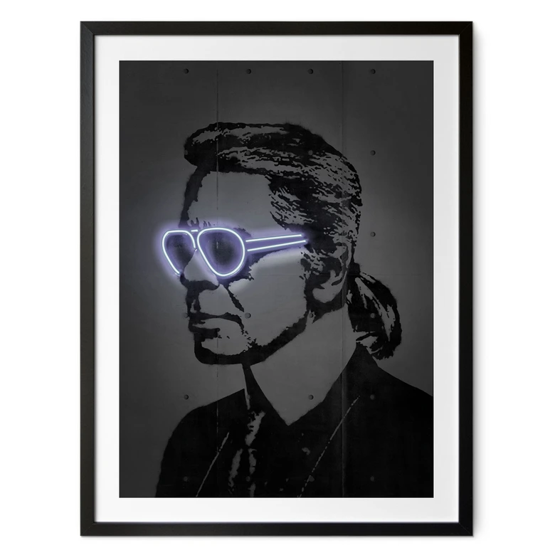 Poster Karl Lagerfeld - Mielu 