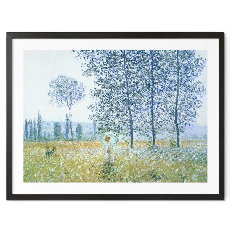 Plakat Monet - Marker om foråret 