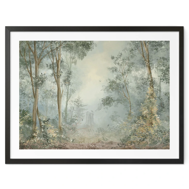 Poster Verwunschener Wald - Ms Tiff 