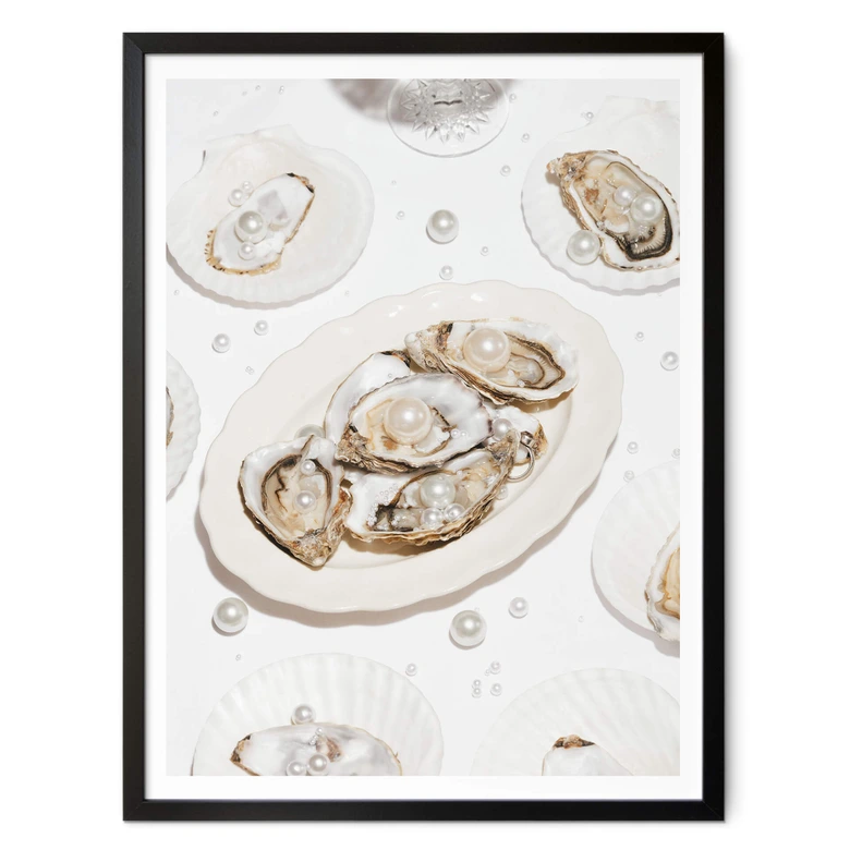 Poster 1X Studio - Huîtres avec perles 