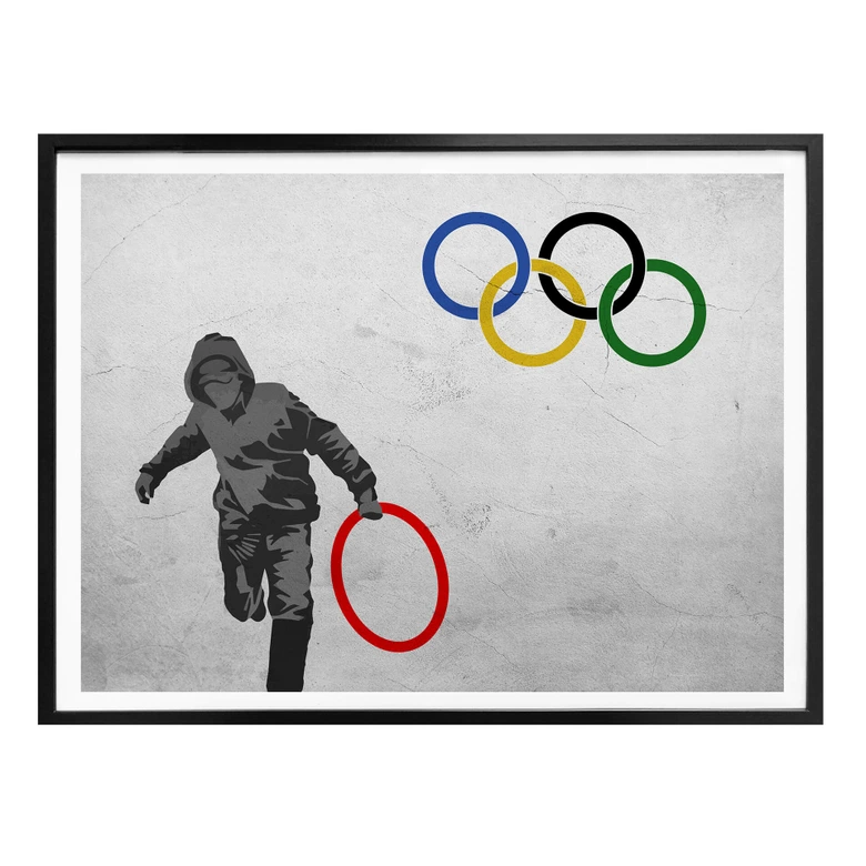 Poster Banksy - Olympics 