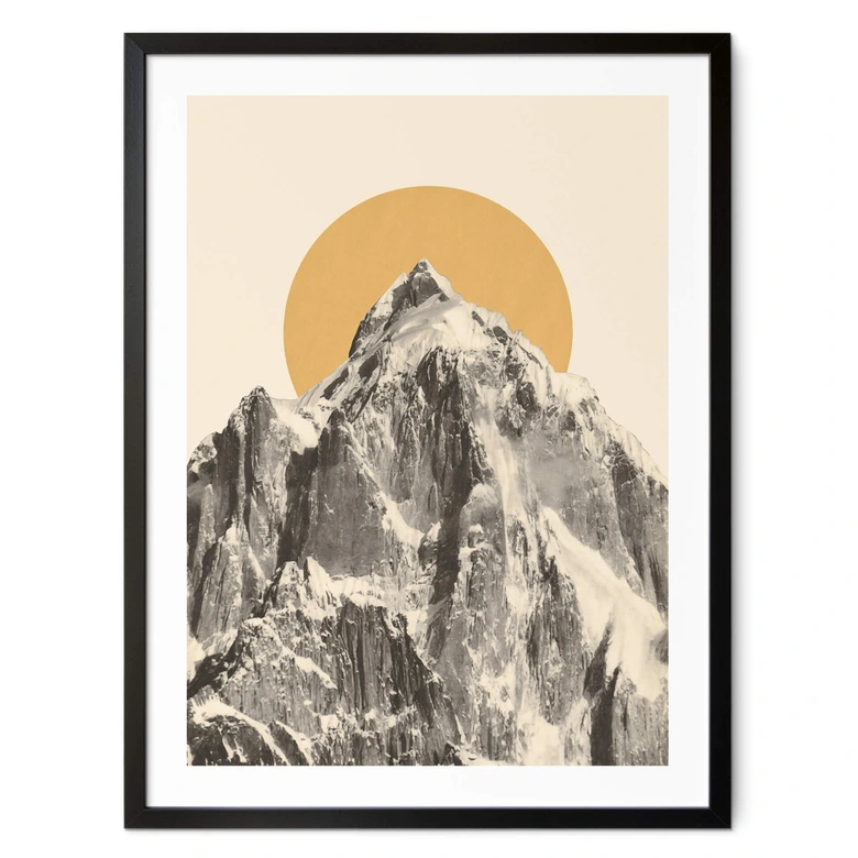 Poster Bodart - Sun and Mountain 