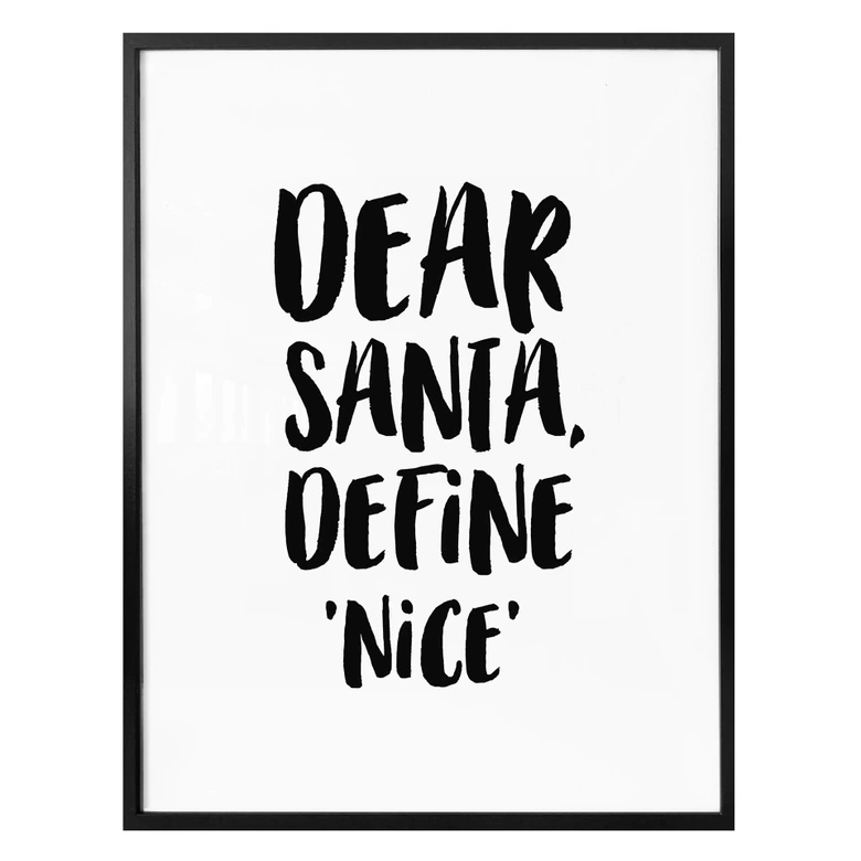 Poster Dear Santa 