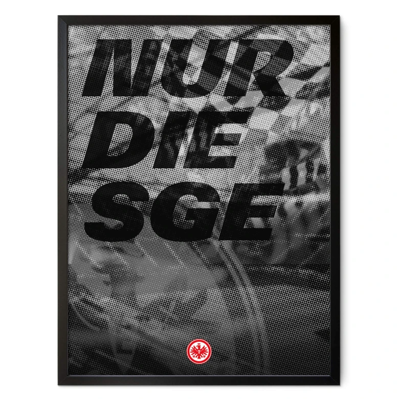 Poster Eintracht Frankfurt - Nur die SGE 