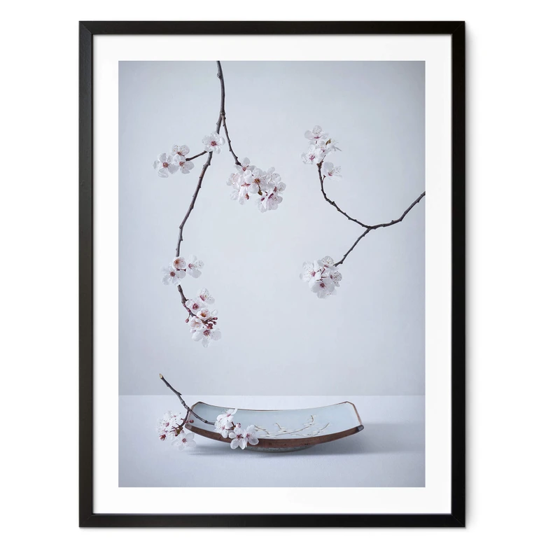 Póster Karpova - Spa y Zakura - Naturaleza muerta floral de primavera 