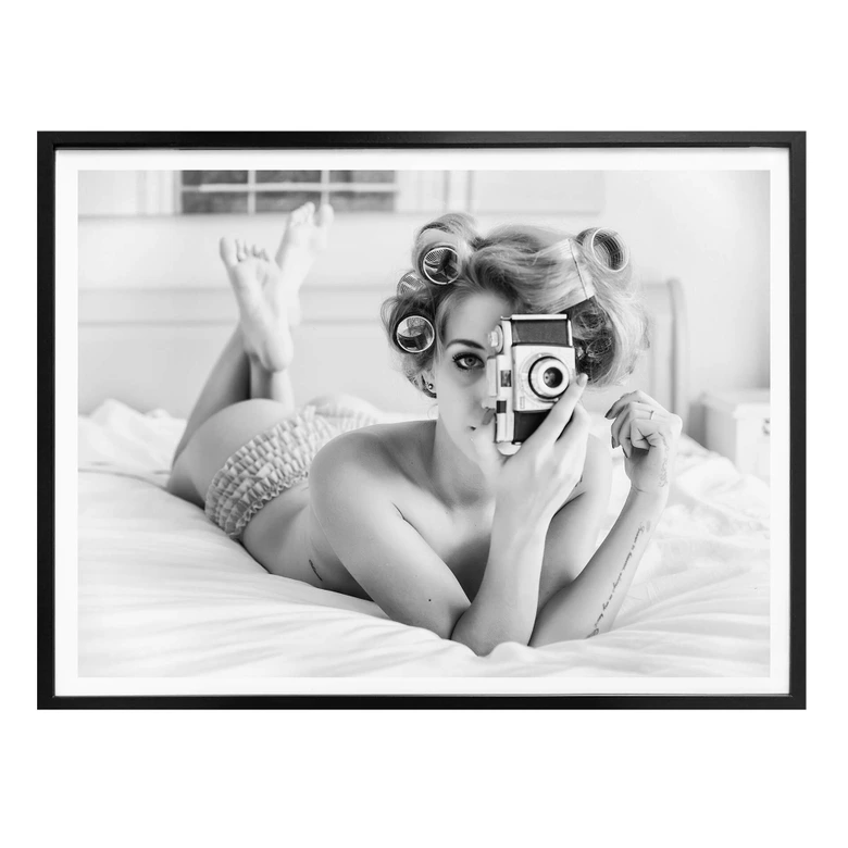 Poster Keane-Eye - A chick a click and a curl 