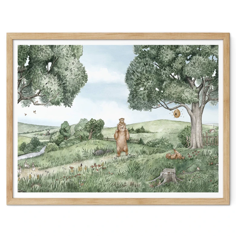 Poster Kikki Belle - Beertjes en Bijtjes 