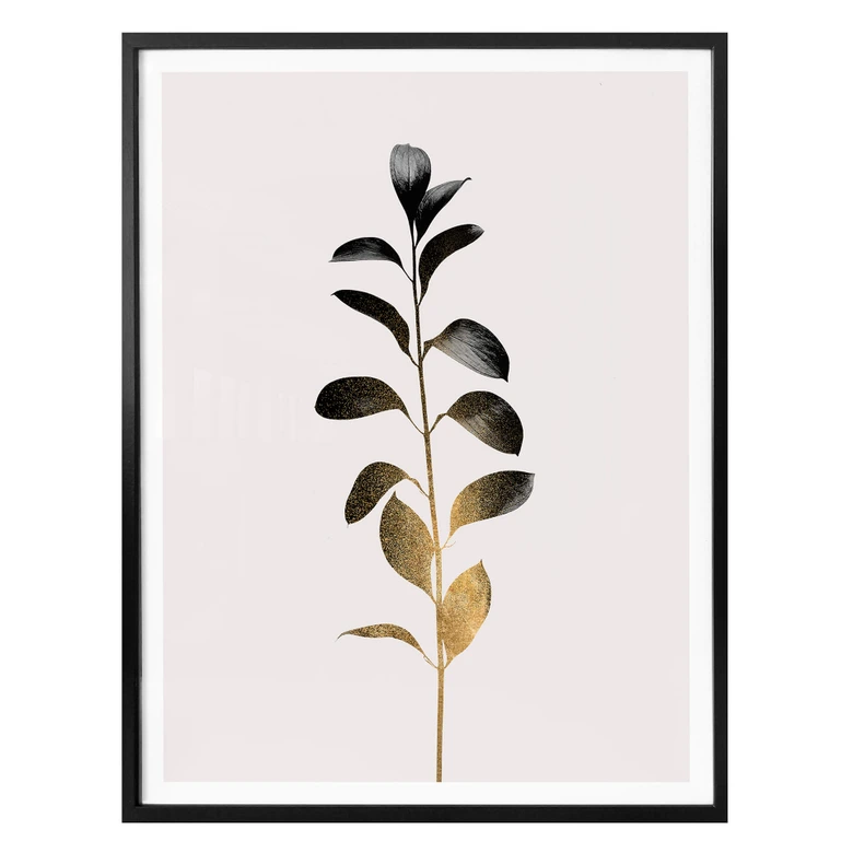 Poster Kubistika - Monochromatica 