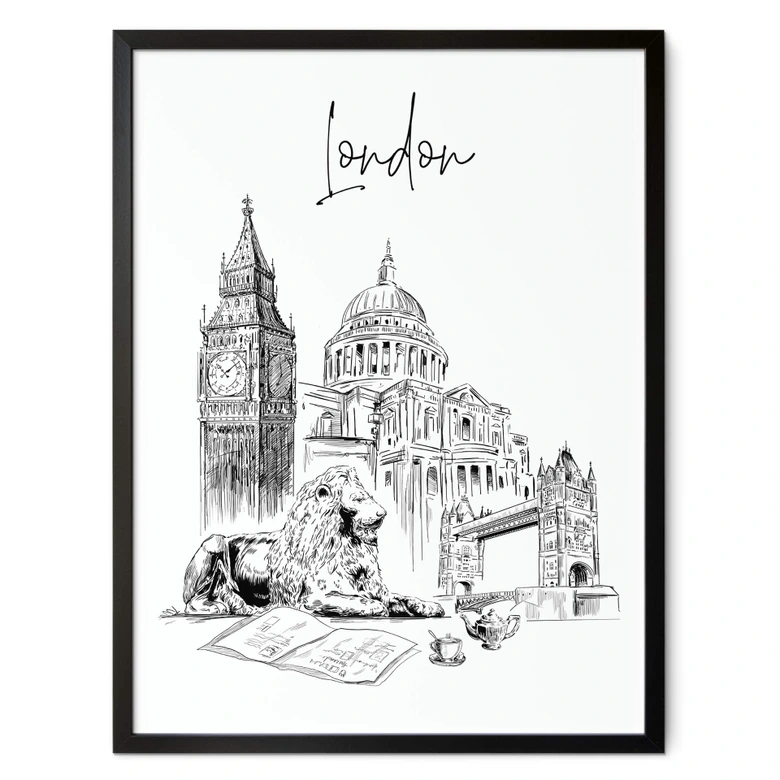 Poster Love your City - London 