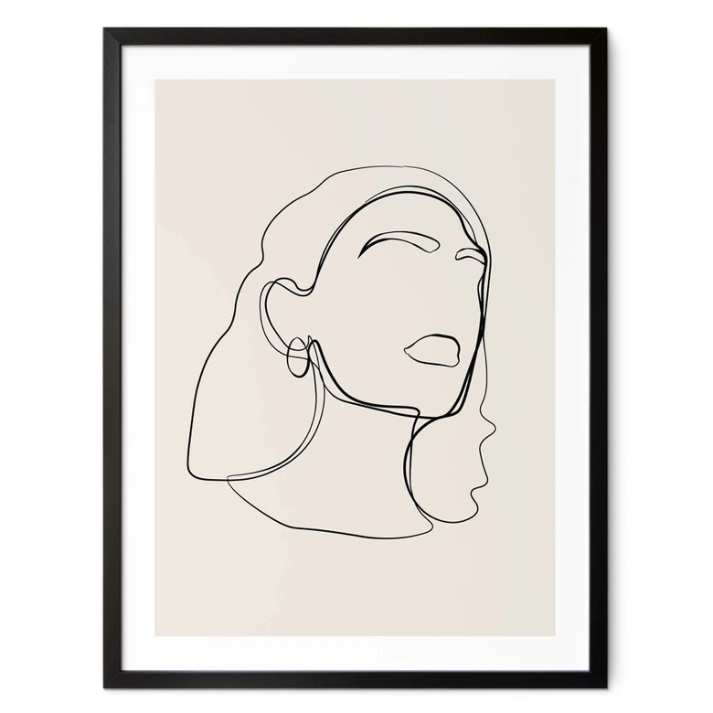 Poster NKTN - Line Art - Follow your dreams 