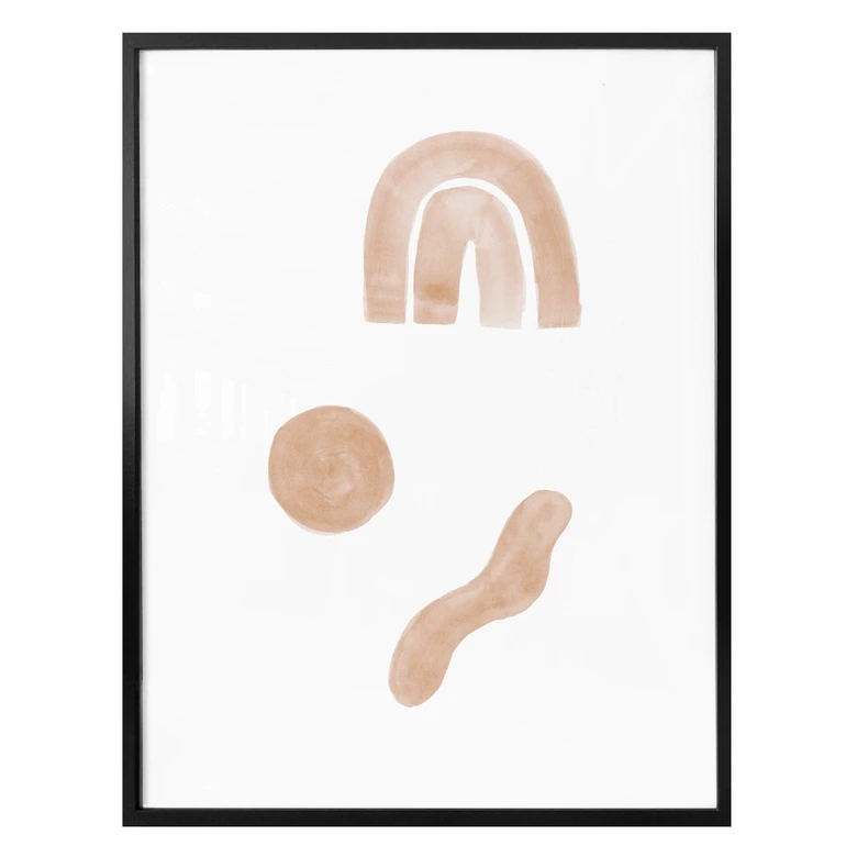 Poster Nouveauprints - Abstrakt in Sand 