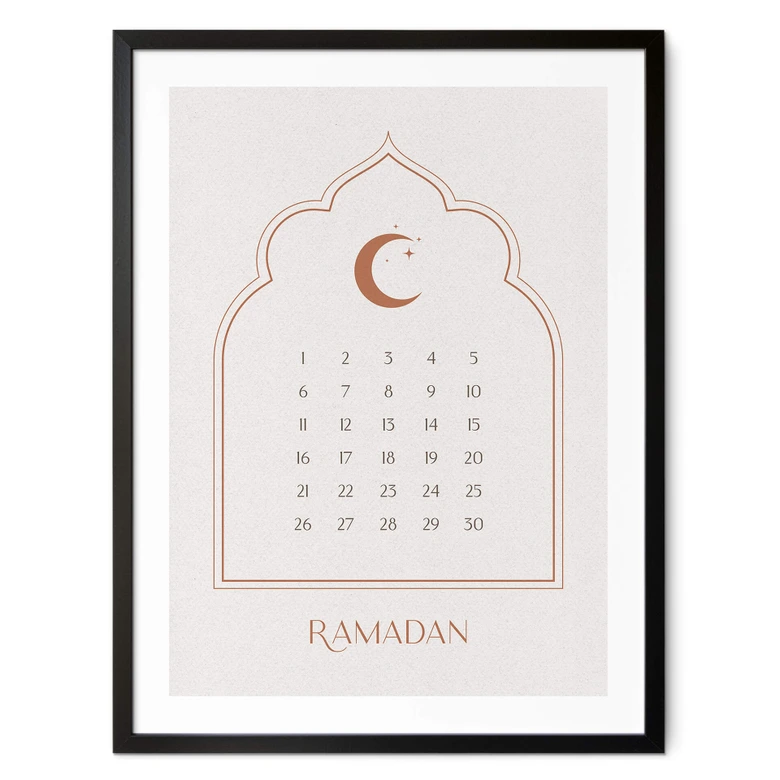Poster Ramadan Kalender Klassiek 