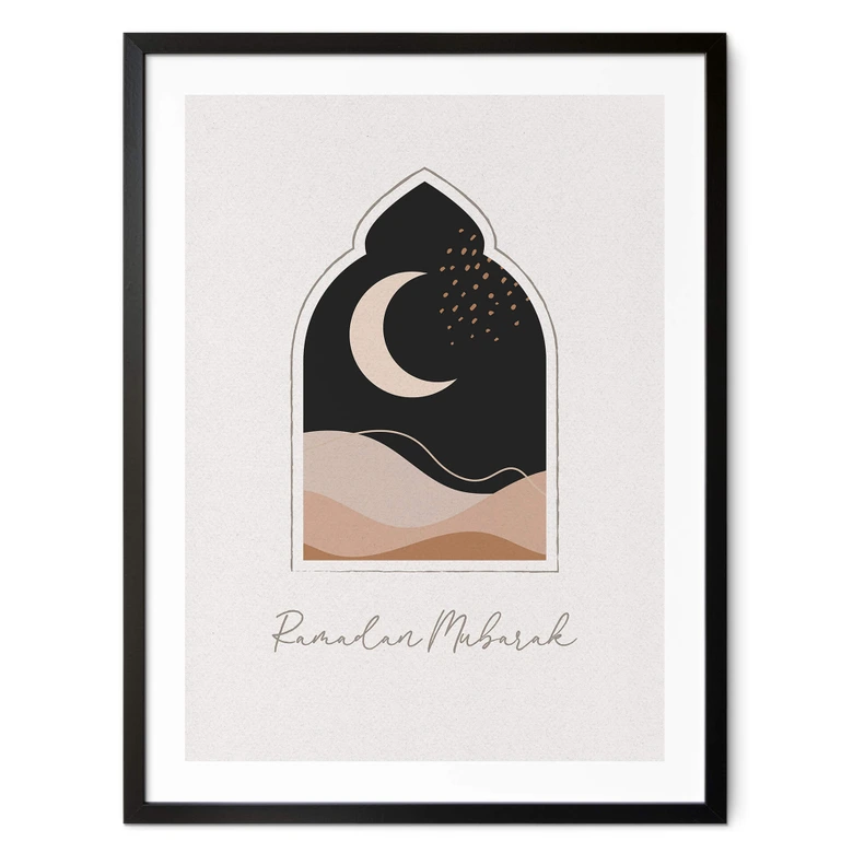 Poster Ramadan Moubarak 
