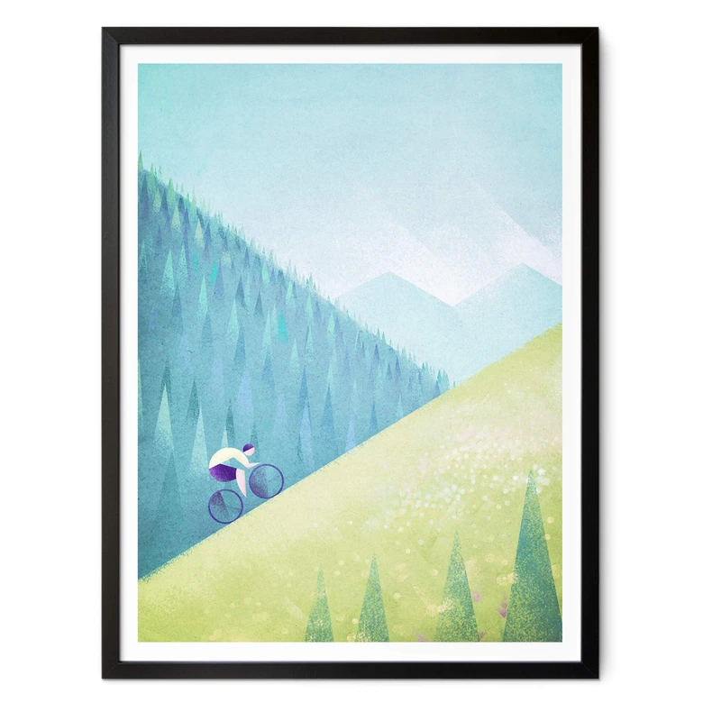 Poster Rivers - Les Pyrénées 