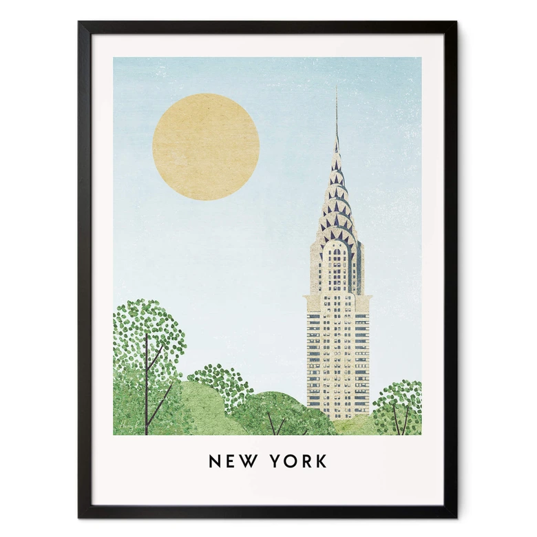 Poster Rivers - New York Modern 