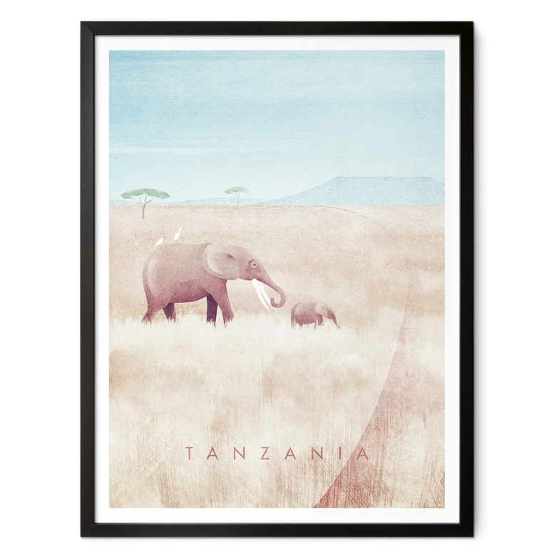 Poster Rivers - Tansania 