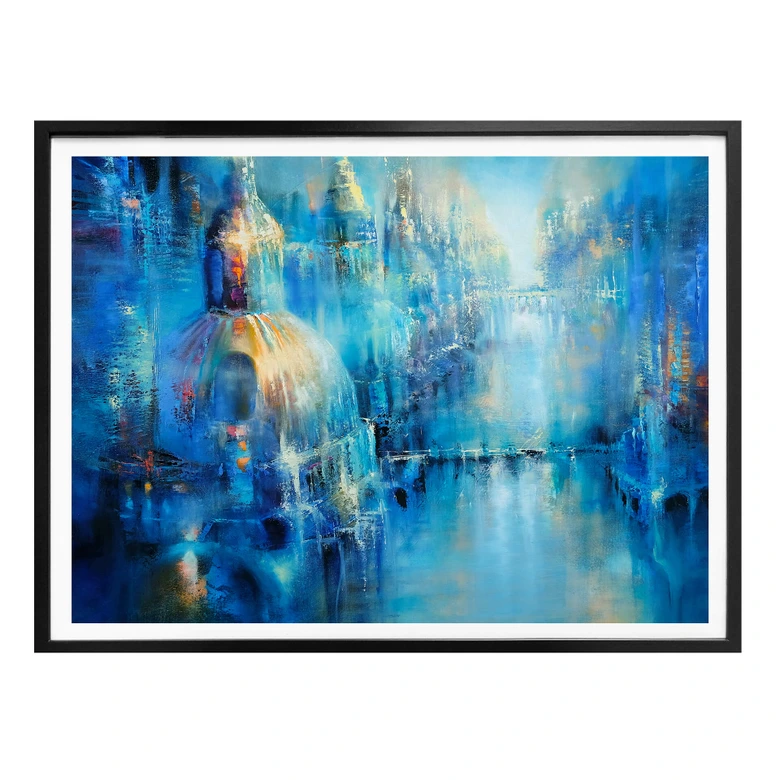 Poster Schmucker - Die alte Stadt 