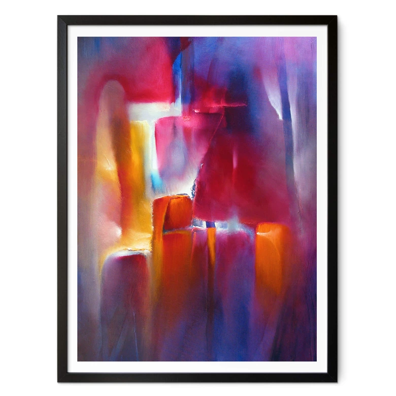 Poster Schmucker - Farbspiel 