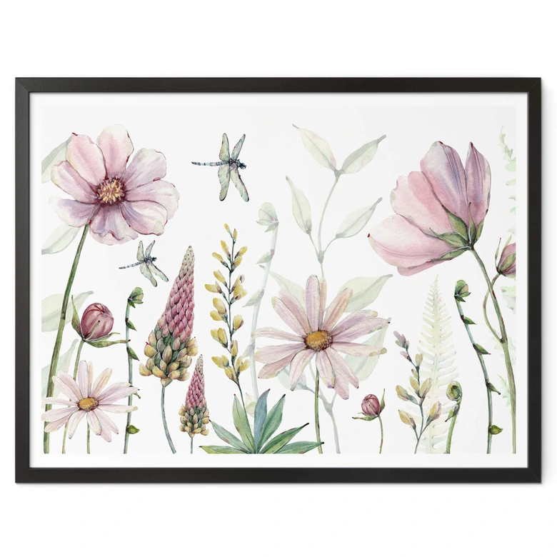 Poster Sir Edward - Zauberhafte Blüten 