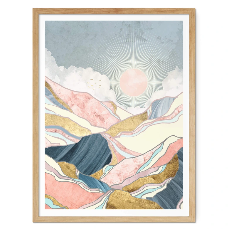 Poster SpaceFrog Designs - Matin de printemps 